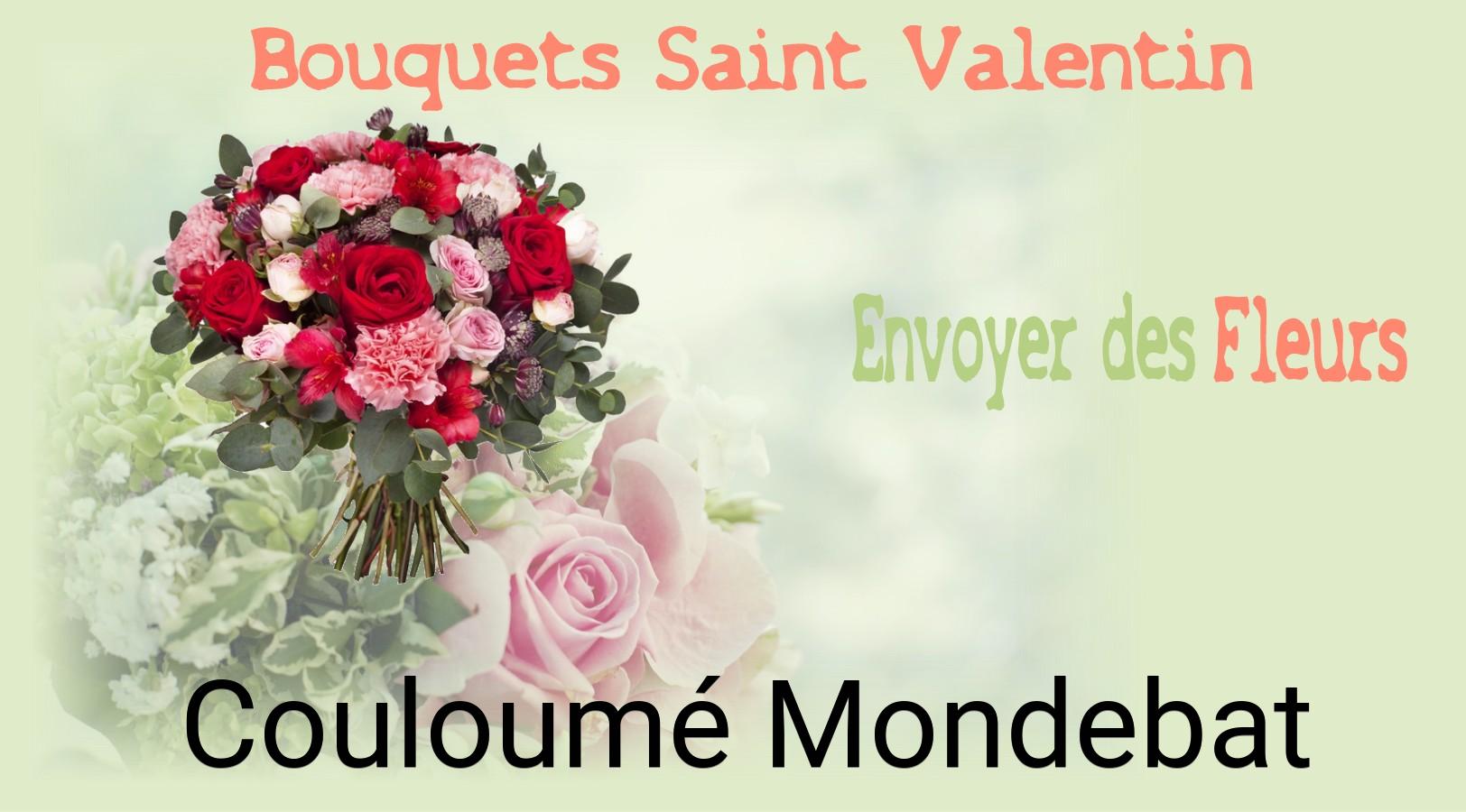 Roses de Saint-Valentin livrées à Couloumé-Mondebat